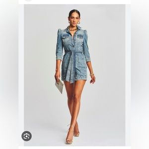 Retrofete denim Lema dress. Size XS